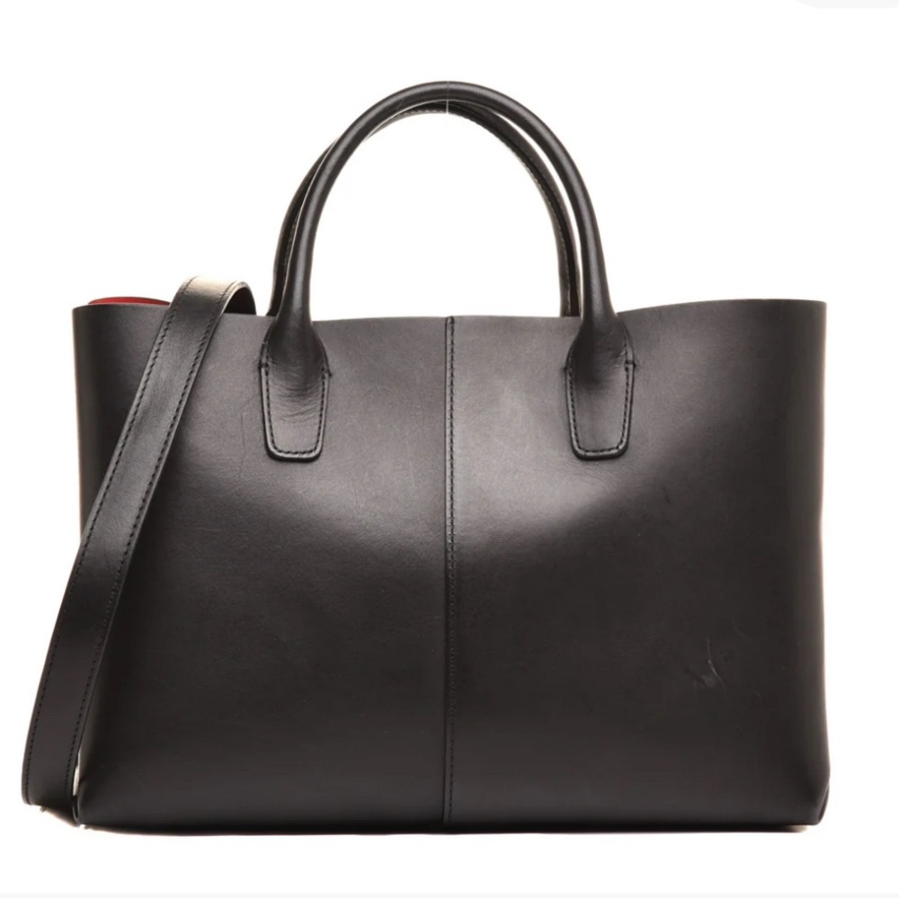 Mansur Gavriel Black Folded Bag